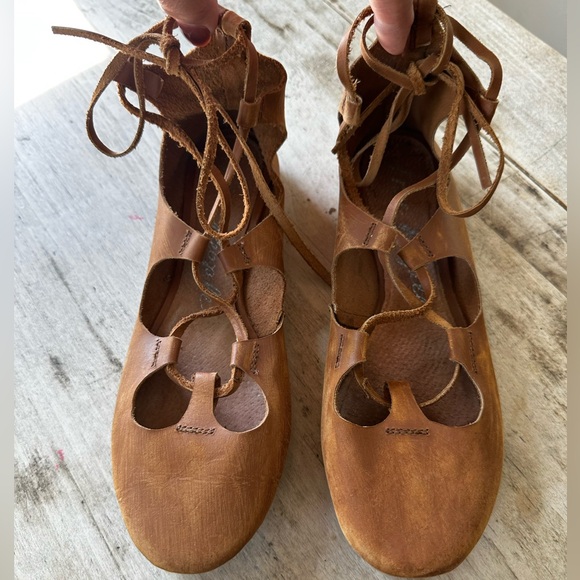Free People Maelyn Cradle Ballet Flats size 38 - Picture 2 of 8